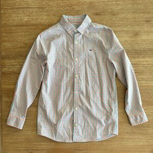 Vineyard Vines Boys’ Plaid Button-Down Shirt